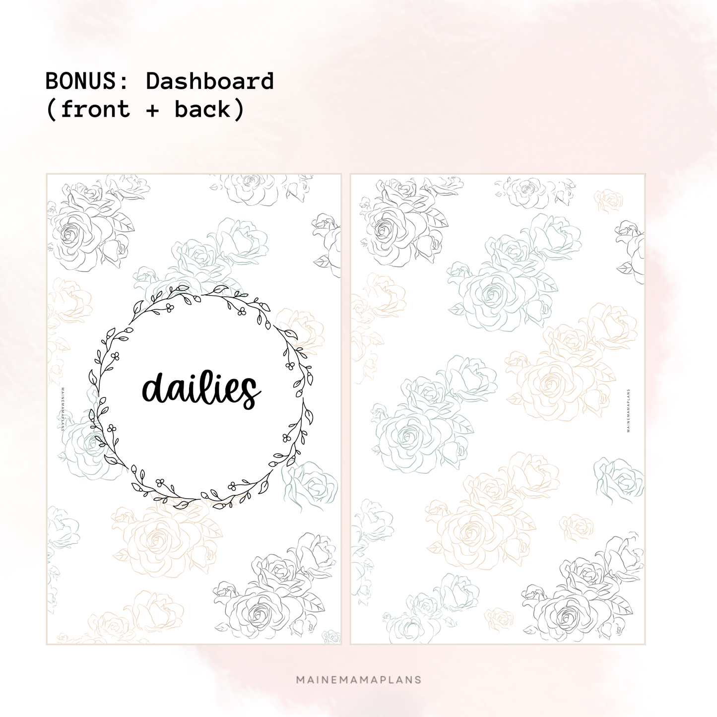 007: Undated Day on 2 Pages w/Schedule (24 Hour) BUNDLE - DO2P