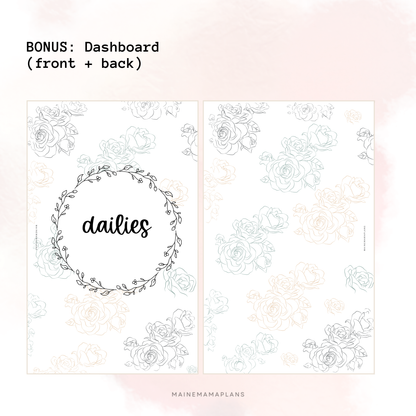 007: Undated Day on 2 Pages w/Schedule (24 Hour) BUNDLE - DO2P