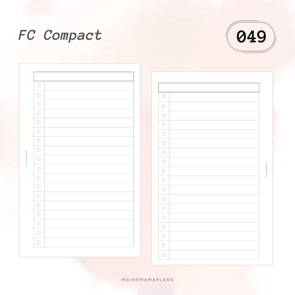 049: Simple Bubble Checklist